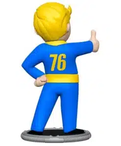 detalle vault boy fallout figura 8cm colores oficiales
