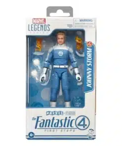 figura johnny storm marvel legends 15cm hasbro frontal