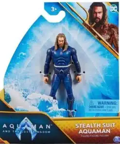 figura aquaman stealth suit 10cm spin master frontal