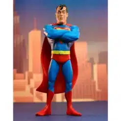 detalle superman toony comics neca arte clasico