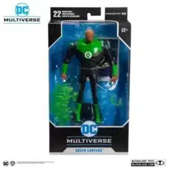 DC Multiverse Green Lantern Figura 7 pulgadas McFarlane Toys diseño articulado coleccionable.