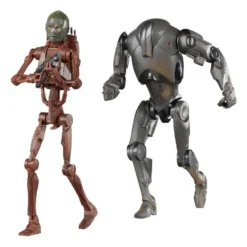 star wars black series pack 2 figuras c-3po battle droid super battle droid trasera
