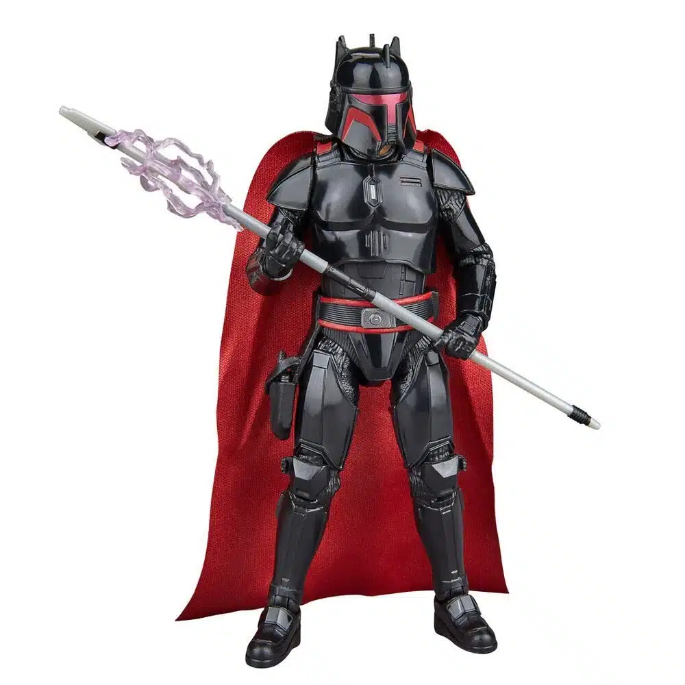moff gideon dark trooper armor figura 15 cm star wars black series lateral