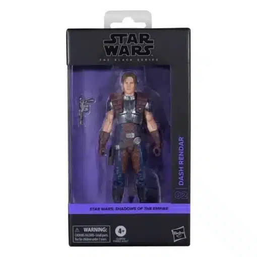 dash rendar figura 15 cm star wars the black series