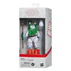 ewok holiday edition figura 15 cm star wars the black series