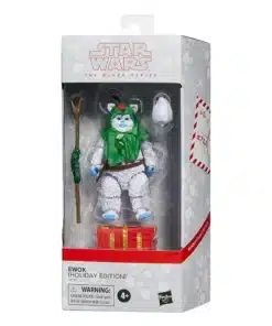 ewok holiday edition figura 15 cm star wars the black series