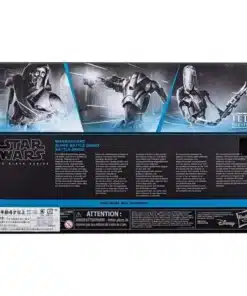 star wars black series pack 3 figuras magnaguard super battle droid battle droid lateral