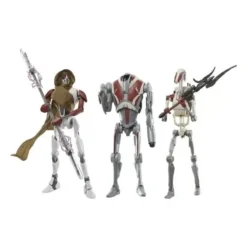 star wars black series pack 3 figuras magnaguard super battle droid battle droid posterior