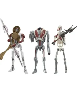 star wars black series pack 3 figuras magnaguard super battle droid battle droid posterior