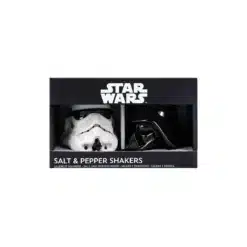 star wars salero y pimentero set cerámica licencia oficial