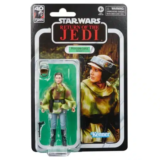 princess leia endor ver figura 15 cm star wars the black series