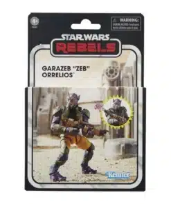 garazeb zeb orrelios figura 9 5 cm star wars the vintage collection