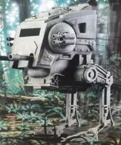 star wars at st maqueta snapfast amt ertl 1997 coleccion vintage