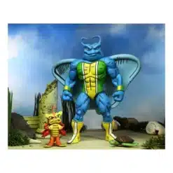 Figura Man Ray NECA 18 cm basada en Archie Comics con esculpido detallado y articulación completa.