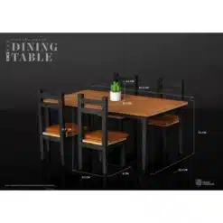 Beast Kingdom Diorama Props DP 003 Dining Table Set accesorios compatibles con figuras 6 a 8 pulgadas.