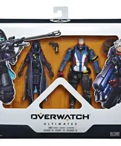 Overwatch Ultimates 2 Pack Ana Shrike y Soldier 76 Hasbro figuras 6 pulgadas coleccionables.