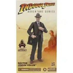 Indiana Jones Adventure Series Doctor Jürgen Voller Hasbro 15 cm figura articulada coleccionable.