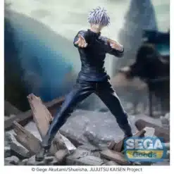 SEGA Luminasta Satoru Gojo Hidden Inventory Premature Death figura 17 cm diseño dinámico.
