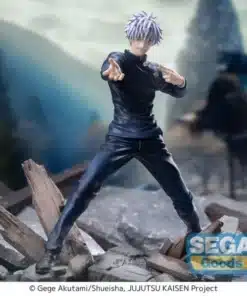 SEGA Luminasta Satoru Gojo Hidden Inventory Premature Death figura 17 cm diseño dinámico.