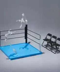 Tamashii Stage Base Escenario Ring Neutral con 3 sillas accesorio compatible con S H Figuarts.