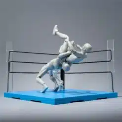 Accesorio Tamashii Stage Base Escenario Ring Neutral ideal para figuras articuladas.