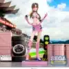 SEGA Luminasta Mari Makinami Pit Walk Evangelion Racing figura 21 cm diseño dinámico.