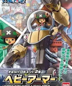 Bandai Model Kit Chopper Robo Super 2 Heavy Armor One Piece Mecha Collection maqueta coleccionable.