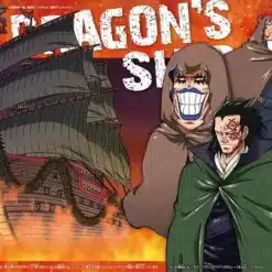 Bandai Dragon’s Ship Grand Ship Collection 009 One Piece maqueta con base.