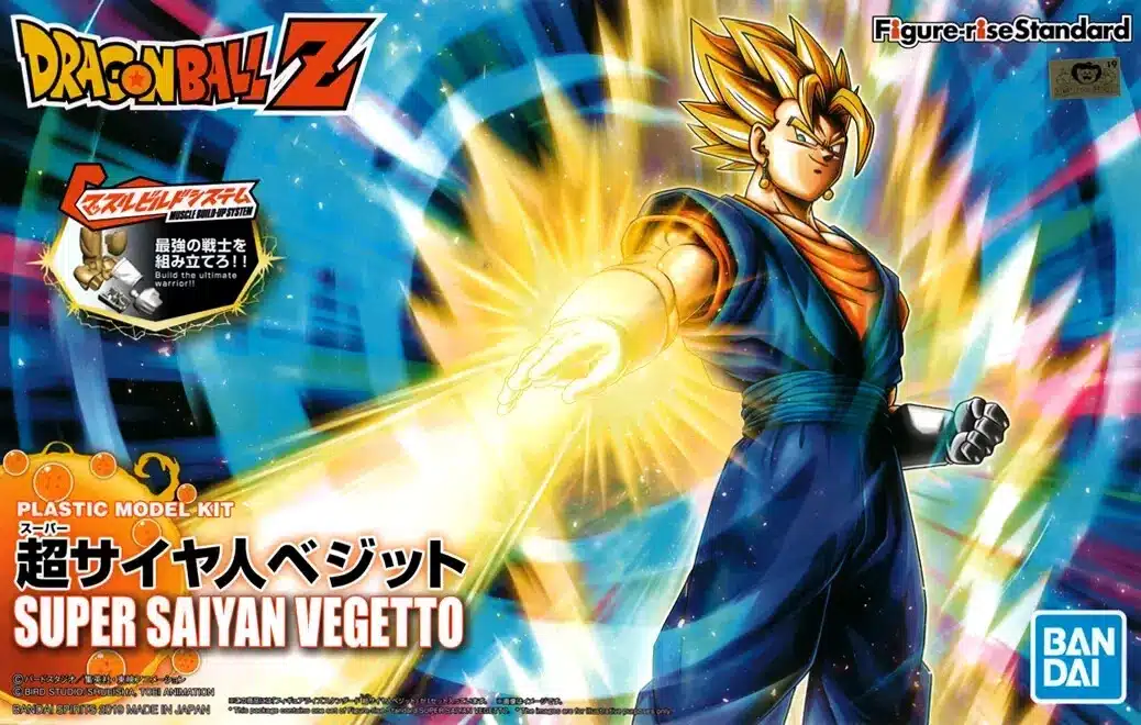 Bandai Figure-rise Standard Super Saiyan Vegetto Renewal Ver model kit 18 cm.