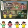 Breaking Bad Little People Collector Set 4 figuras diseño estilizado coleccionable.
