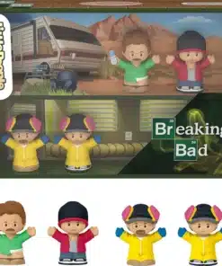 Breaking Bad Little People Collector Set 4 figuras diseño estilizado coleccionable.