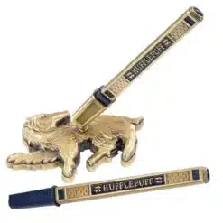 The Noble Collection bolígrafo con soporte Hufflepuff diseño decorativo oficial.