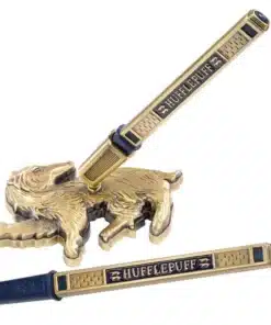 The Noble Collection bolígrafo con soporte Hufflepuff diseño decorativo oficial.