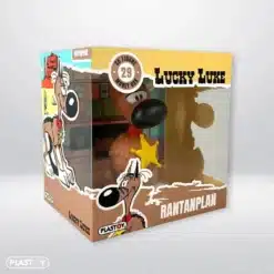 Lucky Luke Hucha Rantanplan 15 cm Plastoy diseño simpático oficial.