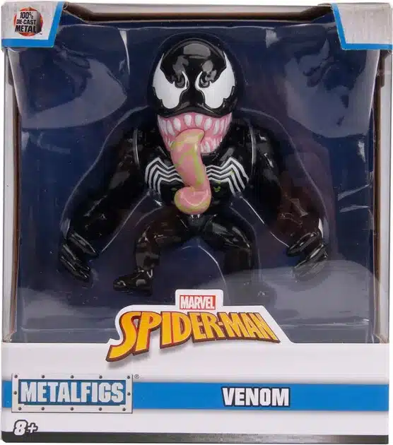Marvel Venom Metalfigs Figura 10 cm Jada Toys die-cast oficial.