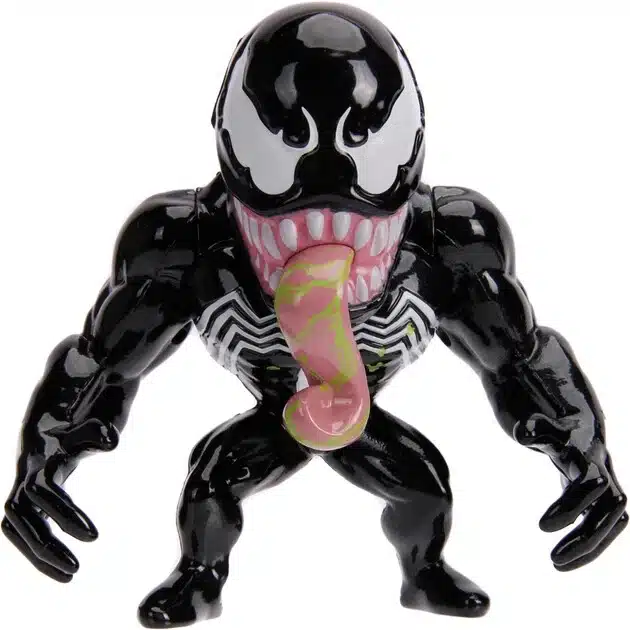 Marvel Venom Metalfigs Figura 10 cm diseño metálico coleccionable.