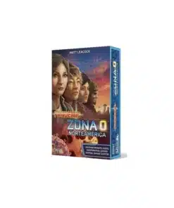 Pandemic Zona 0 Norteamérica Juego de Mesa en Español Z-Man Games.