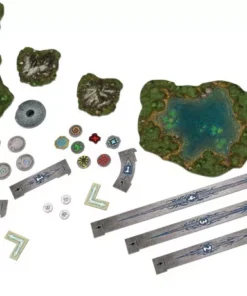 Runewars Juego de Miniaturas 142 piezas componentes y miniaturas.