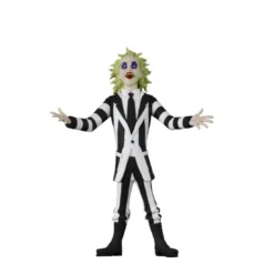 Beetlejuice Figura 15 cm Toony Terrors diseño caricaturesco detallado.
