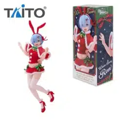 Re:Zero Rem Winter Bunny Ver. Figura 23 cm pieza coleccionable Taito.
