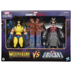 Marvel Legends Gamerverse Wolverine vs Silver Samurai figuras 15 cm oficiales.
