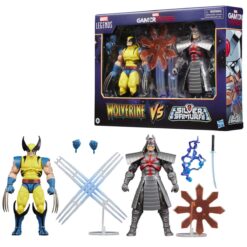 Wolverine vs Silver Samurai Gamerverse figuras articuladas.
