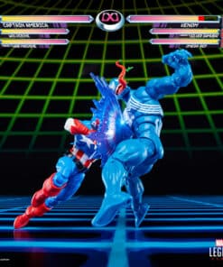 Captain America vs Venom pack doble Marvel Legends coleccionable.