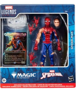 Battle-Damaged Spider-Man Figura 15 cm Marvel Legends oficial.