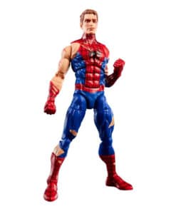 Battle-Damaged Spider-Man 15 cm pieza coleccionable Marvel Legends.