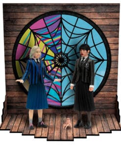 Wednesday & Enid Pack 2 Figuras 5 Points Mezco Toys oficial.