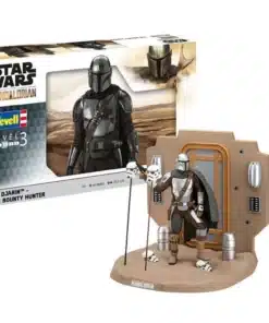 Kit de modelismo Din Djarin The Mandalorian 1:9 Revell piezas separadas.