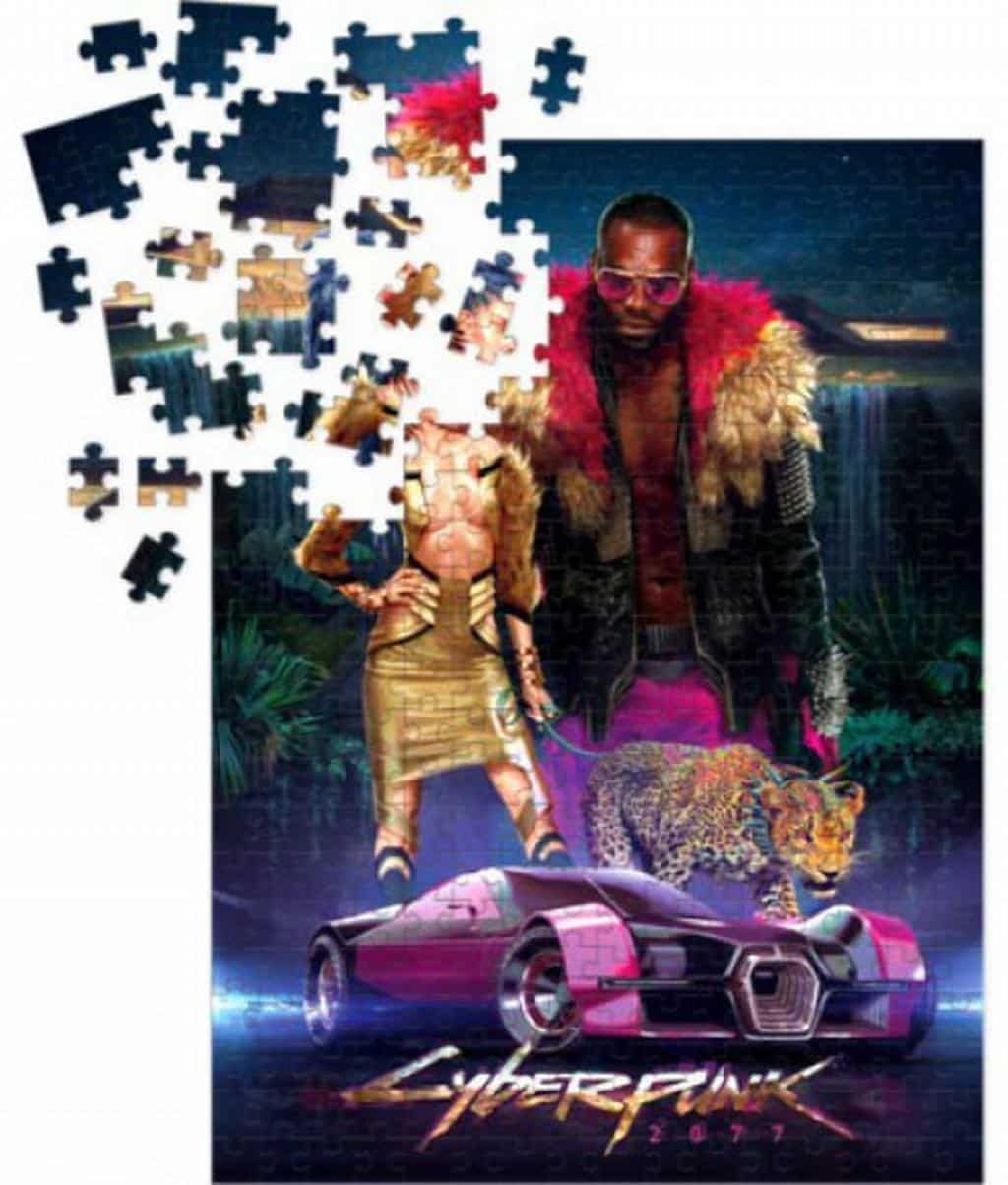 cyberpunk 2077 puzzle neokitsch coleccionable