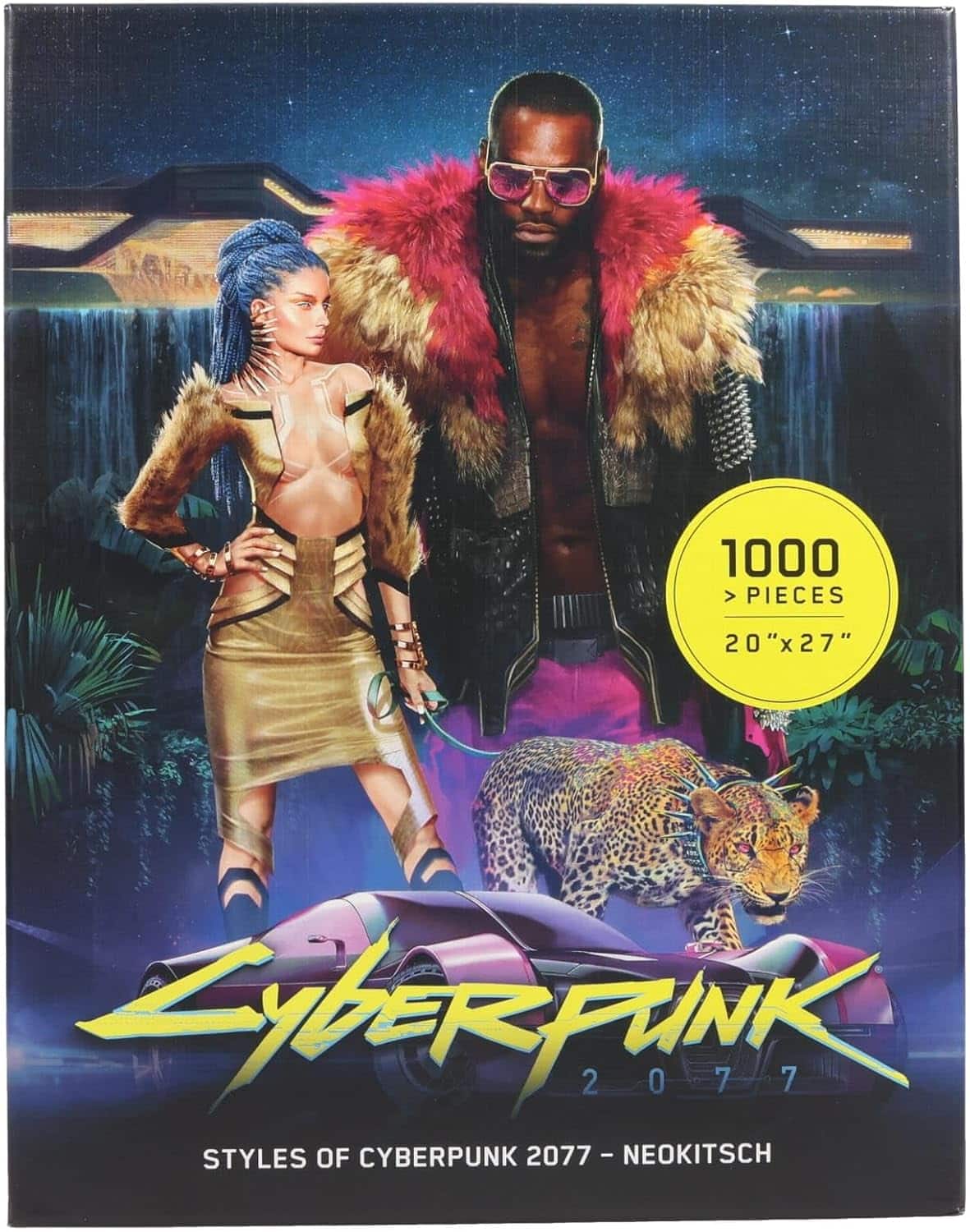 cyberpunk 2077 puzzle 1000 piezas neokitsch