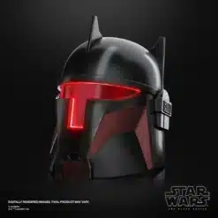 Star Wars Black Series Moff Gideon casco electrónico premium roleplay coleccionable.